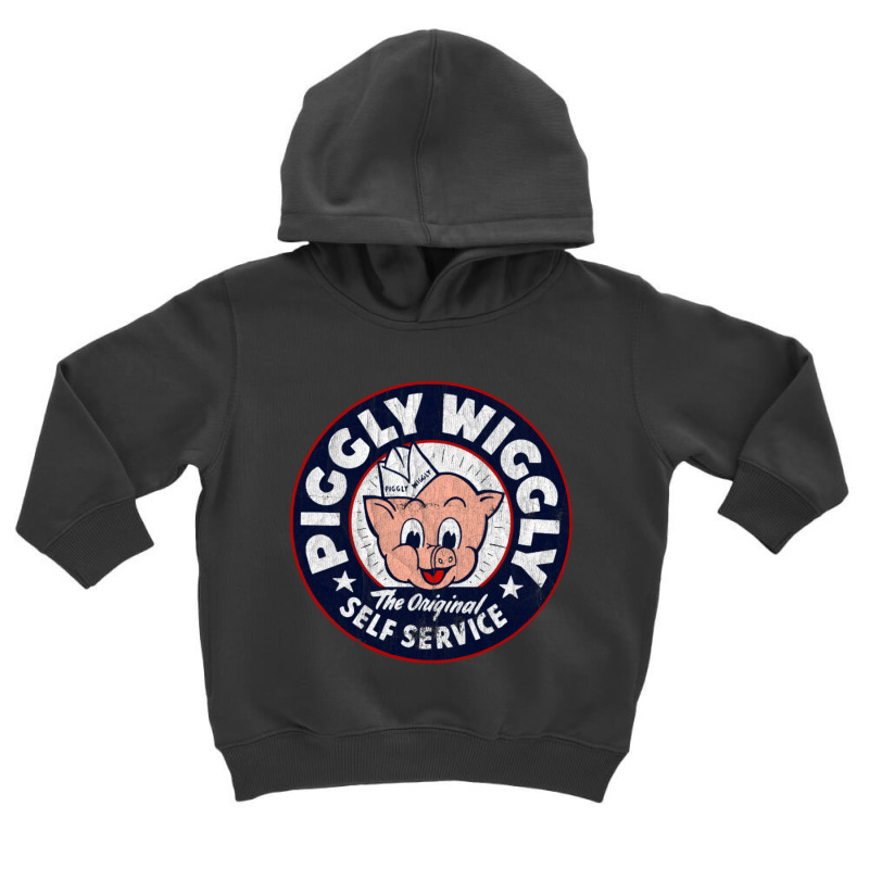 Retro Piggly Willy Toddler Hoodie by cm-arts | Artistshot