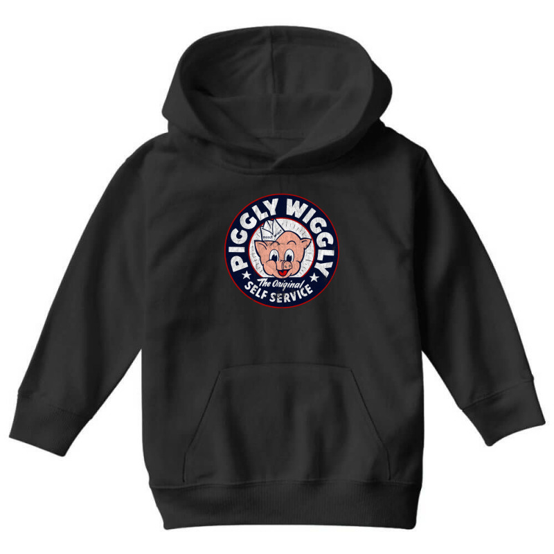 Retro Piggly Willy Youth Hoodie by cm-arts | Artistshot