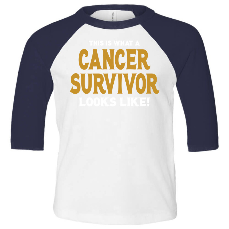 Never Underestimate The Strength Of A Childhood Cancer Warrior Toddler 3/4 Sleeve Tee | Artistshot