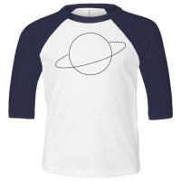 Minimal Cute Planet Toddler 3/4 Sleeve Tee | Artistshot