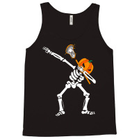 Cute Halloween Costume Dabbing Skeleton Lacrosse Sport Lover Tank Top | Artistshot