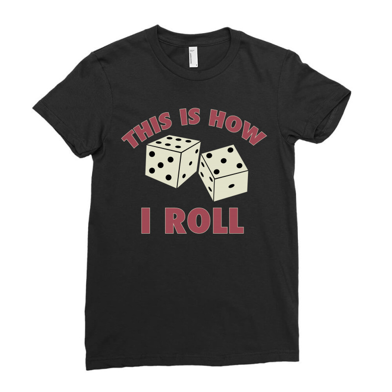 That How I Roll Monopoly Ladies Fitted T-Shirt by tribebol | Artistshot