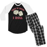 That How I Roll Monopoly Men's 3/4 Sleeve Pajama Set | Artistshot