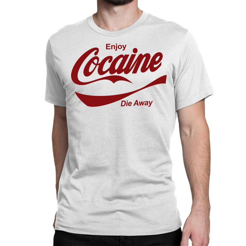 punt Renaissance Televisie kijken Custom Enjoy Cocaine Classic T-shirt By Tribebol - Artistshot