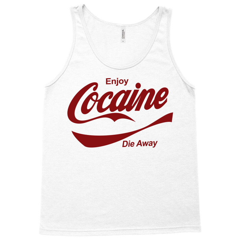 Enjoy Cocaine Tank Top by tribebol | Artistshot