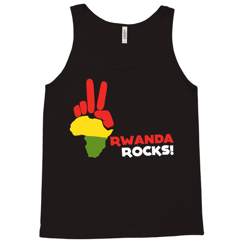 Peace Rwanda Rocks Tank Top by tribebol | Artistshot