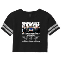 Deadliest Catch 17th Anniversary 2005-2022 Scorecard Crop Tee | Artistshot