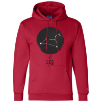 Minimal Leo Zodiac Sign Champion Hoodie | Artistshot