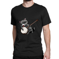 Banjo Player Thrash Panda Musical Instrument Instrumentalist Classic T-shirt | Artistshot