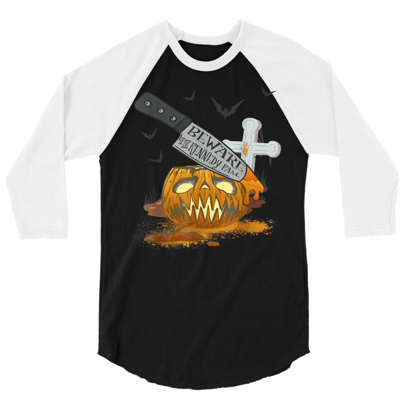 Kennedy Family Funny Halloween Party T Shirt 3/4 Sleeve Shirt by cm-arts | Artistshot