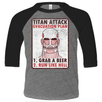 Titan Plan Toddler 3/4 Sleeve Tee | Artistshot