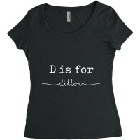 D Is For Dillon, Dillon Women's Triblend Scoop T-shirt | Artistshot