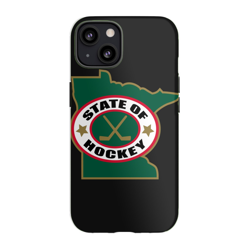 Green Minnesota State Hockey Iphone 13 Case | Artistshot