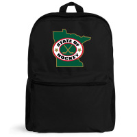 Green Minnesota State Hockey Backpack | Artistshot