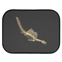 Spinosaurus Aegyptiacus, Skeleton Diving, Spinosaurus, Aegyptiacus, Sk Rear Car Mat | Artistshot