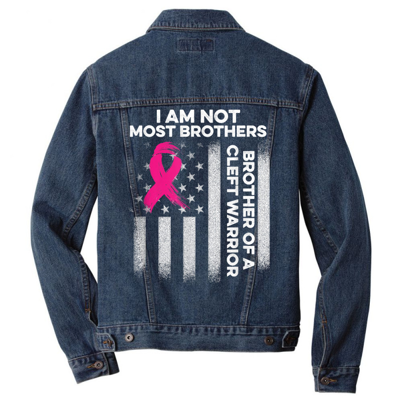 Cleft Palate Lip Most Brother Strong Awareness T Shirt Men Denim Jacket by cm-arts | Artistshot