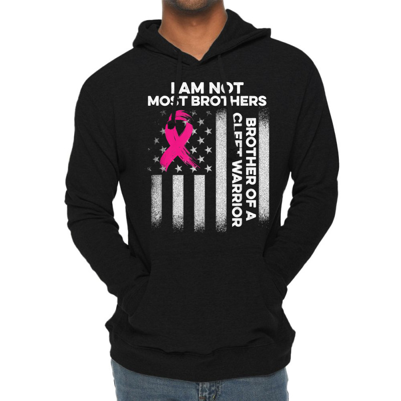 Cleft Palate Lip Most Brother Strong Awareness T Shirt Lightweight Hoodie by cm-arts | Artistshot