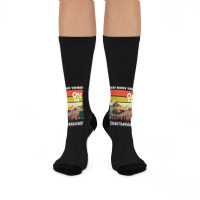 Vintage Way Down Yonder On The Chattahoochee Gift Men Women Crew Socks | Artistshot