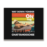 Vintage Way Down Yonder On The Chattahoochee Gift Men Women Metal Print Horizontal | Artistshot