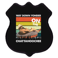 Vintage Way Down Yonder On The Chattahoochee Gift Men Women Shield Patch | Artistshot