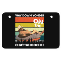 Vintage Way Down Yonder On The Chattahoochee Gift Men Women Atv License Plate | Artistshot