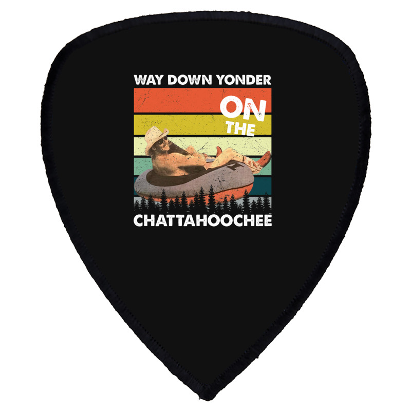 Vintage Way Down Yonder On The Chattahoochee Gift Men Women Shield S Patch | Artistshot