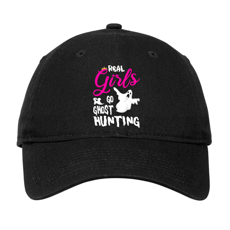 Real Girls Go Ghost Hunting For A Paranormal Investigation Pullover Ho Adjustable Cap by cm-arts | Artistshot