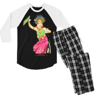 Traditional Dance Men's 3/4 Sleeve Pajama Set | Artistshot