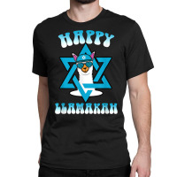 Happy Llamakah Jewish Holiday Hanukkah Chanukkah Llama T Shirt Classic T-shirt | Artistshot