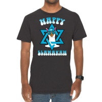 Happy Llamakah Jewish Holiday Hanukkah Chanukkah Llama T Shirt Vintage T-shirt | Artistshot