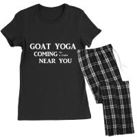 Goat Yoga Women's Pajamas Set | Artistshot