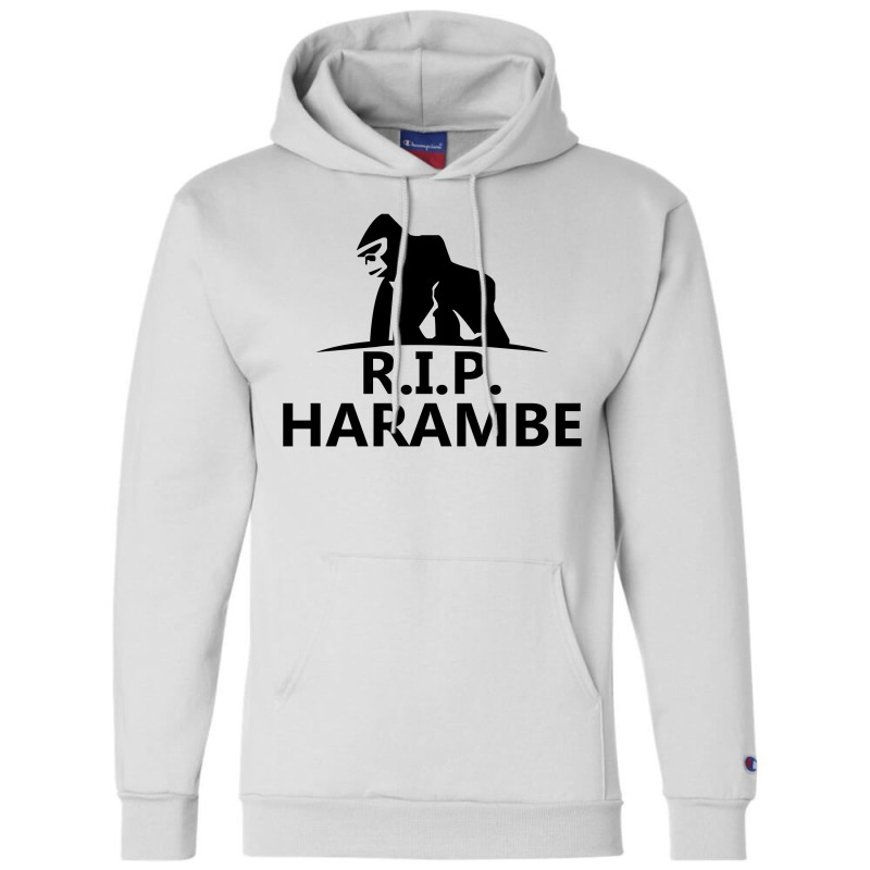 Harambe Rip Champion Hoodie | Artistshot