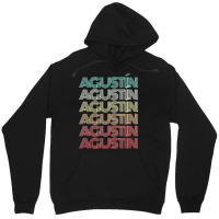 First Name AgustÍn Spanish Boy Retro Personalized Birthday Unisex Hoodie | Artistshot