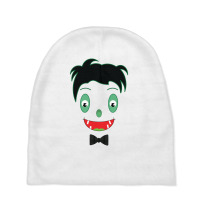 Baby Dracula Face Baby Beanies | Artistshot