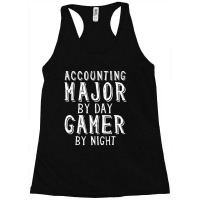 Accounting Major By Day Gamer By Night Cpa Exam Accountant Racerback Tank | Artistshot