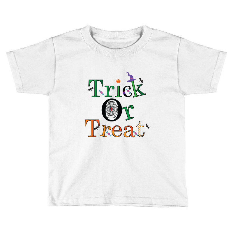 Trick Or Treat Toddler T-shirt by EmarDesign | Artistshot