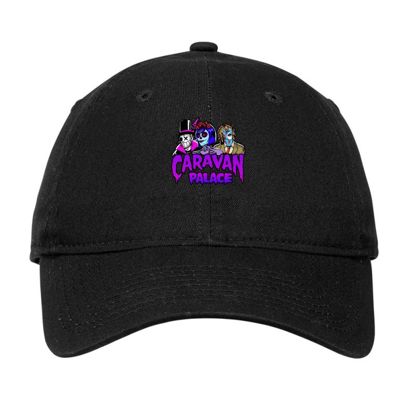 Caravan Palace Merch Adjustable Cap by cm-arts | Artistshot