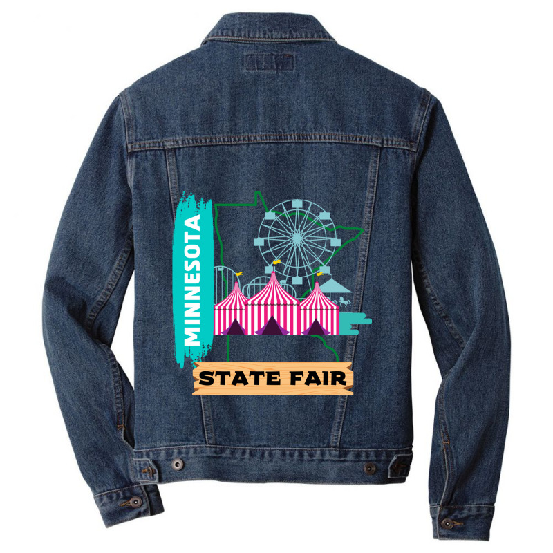 Minnesota State Fair Men Denim Jacket | Artistshot