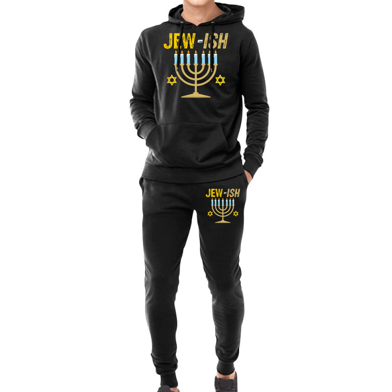 Jewish Jewish Challah Menorah Hanukkah Gift Hoodie & Jogger Set | Artistshot