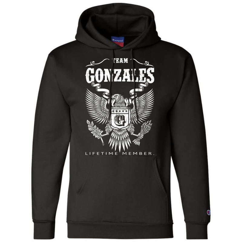 Gonzales Lifetime Member Champion Hoodie | Artistshot