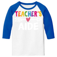 Teachers Aid T  Shirt Teacher's Aid T  Shirt Youth 3/4 Sleeve | Artistshot