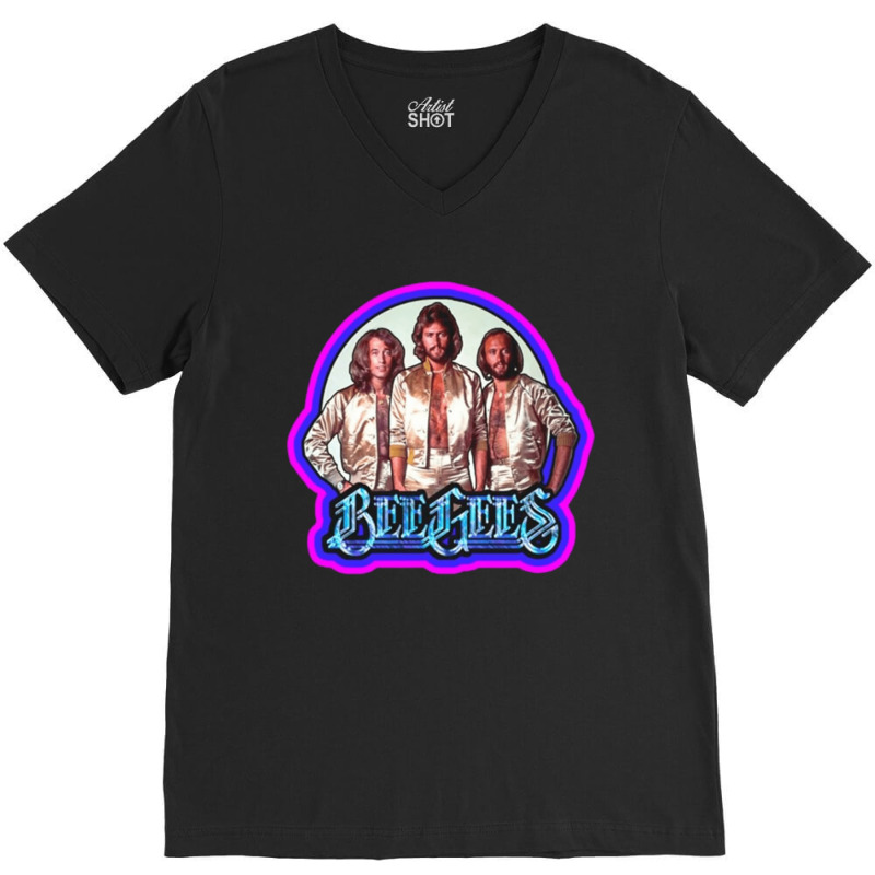 Bee Gees, Bee Gees Vintage, Bee Gees Bee Gees, Bee Gees Bee Gees Bee G V-neck Tee | Artistshot