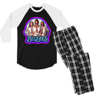 Bee Gees, Bee Gees Vintage, Bee Gees Bee Gees, Bee Gees Bee Gees Bee G Men's 3/4 Sleeve Pajama Set | Artistshot