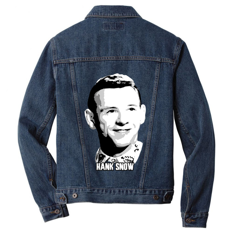 Hank Snow Clarence Eugene Snow The Singing Ranger The Yodeling Ranger  Men Denim Jacket | Artistshot