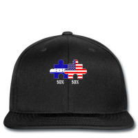 Half American Half Honduran Flag Combined Honduras Catracho T Shirt Printed Hat | Artistshot