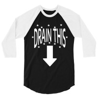 Drain This Gang That 3/4 Sleeve Shirt | Artistshot