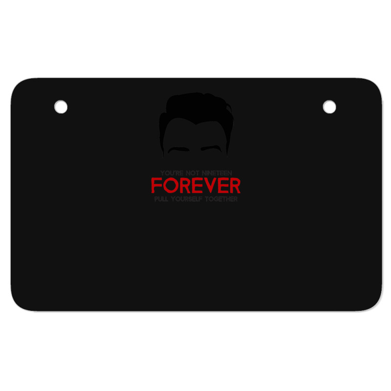 Courteeners - You're Not 19 Forever Atv License Plate | Artistshot