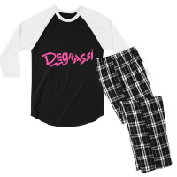 Degrassi Adult Classic Men's 3/4 Sleeve Pajama Set | Artistshot