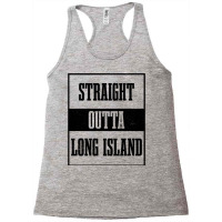 Straight Outta Long Island Ny New York Pride Long Island Pullover Hood Racerback Tank | Artistshot