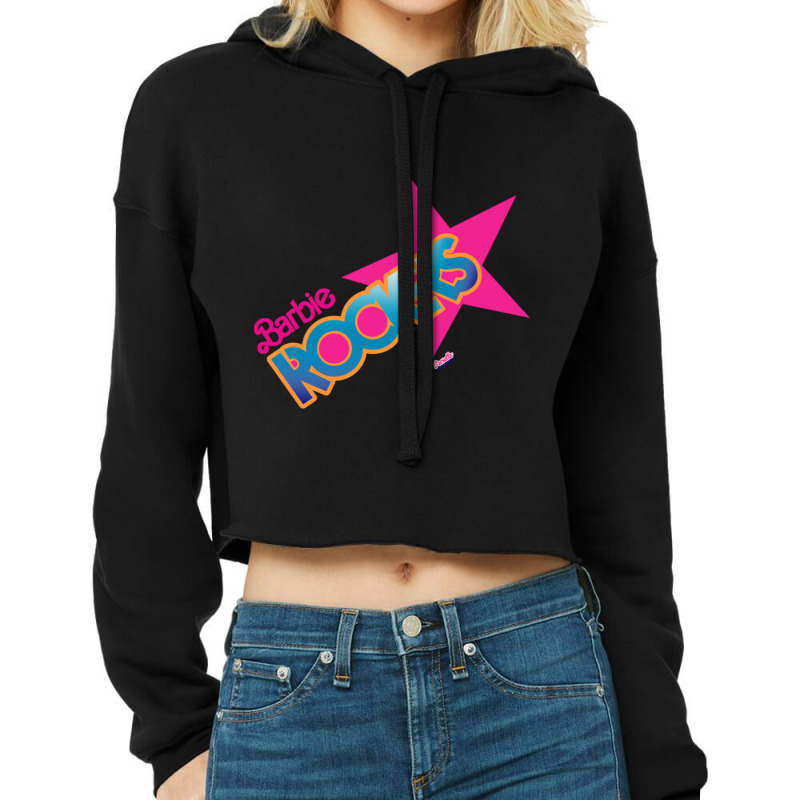 Rockers Cropped Hoodie by cm-arts | Artistshot